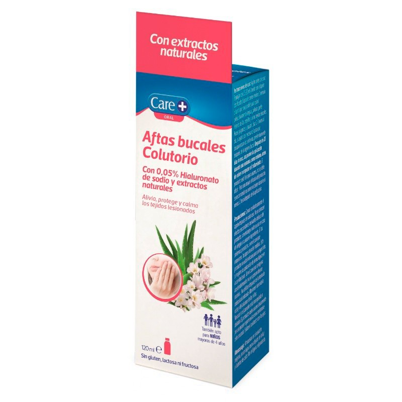 Imagen de Care+ Colutorio para aftas bucales 120ml